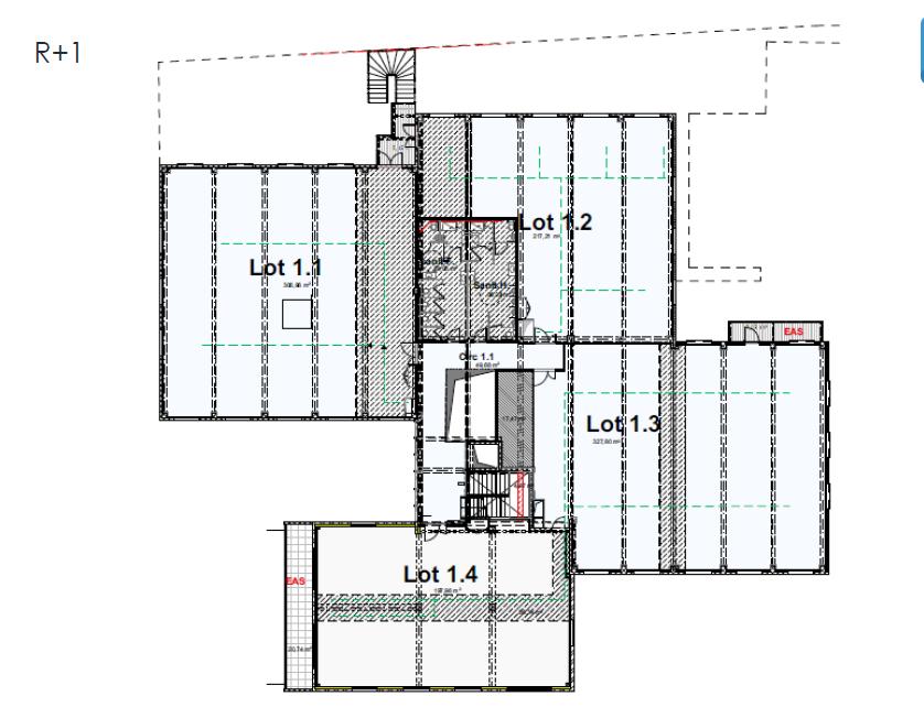 Bureau Bron 1067m² Vente bureau Bron Rhône OVBUR2110480 16